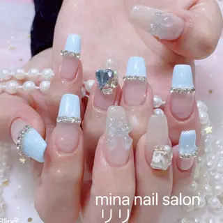 ネイル 🐳彩羽チップ 長さだし専門🐳のネイルデザイン