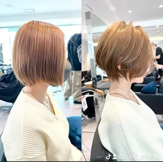 ショート ショートボブ/ 無料カット/荒砂のヘアスタイル