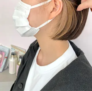 ショート Eleanor 池袋 ミカのヘアスタイル