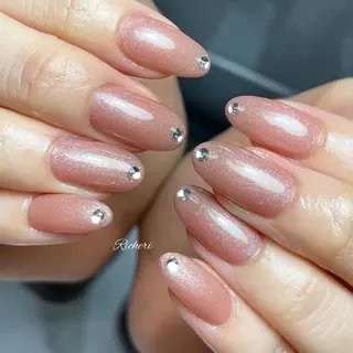 ミディアム ネイル richeri beautyのネイルデザイン