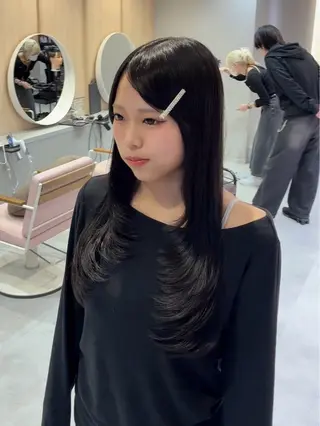 小顔×韓国レイヤー/ 骨格診断/Rikuのヘアスタイル