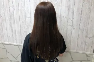 ロング カラー ヘアアレンジ 髪質改善【縮毛矯正】 美髪ボブを量産する人のヘアスタイル