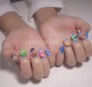 ネイル Bow wow Nail さや🧸のネイルデザイン