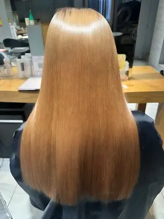 ロング 髪質改善Lee京橋 上山裕生のヘアスタイル