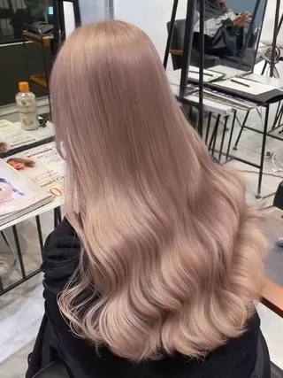 ロング ヘッドスパ/透明感 カラー/なほのヘアスタイル