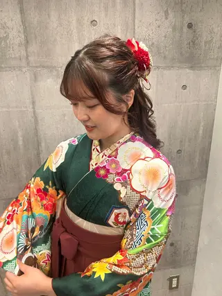 ヘアアレンジ mai /attraのヘアスタイル