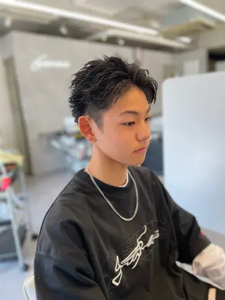 ショート LoRE hair coordinate 京都駅前店所属・島田 龍生のヘアスタイル