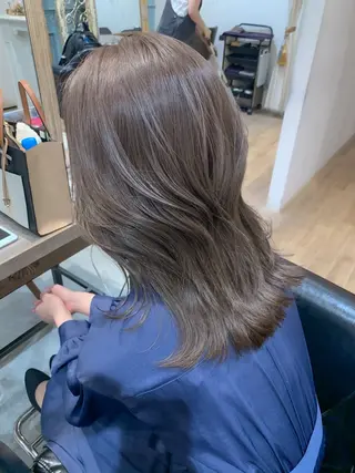 カラー 艶カラー🫧 猿渡 響のヘアスタイル