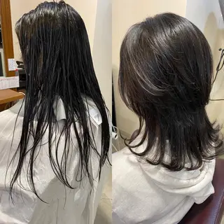 ロング ヘアアレンジ SALOWIN京都河原町Suite店所属・外国人風レイヤー/ ハイトーンSHUのヘアスタイル