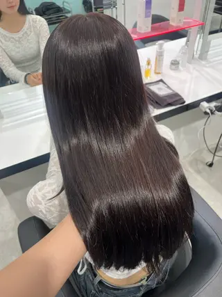 ロング カラー みう/仙台/暖色/ 艶髪/顔周りカット/のヘアスタイル