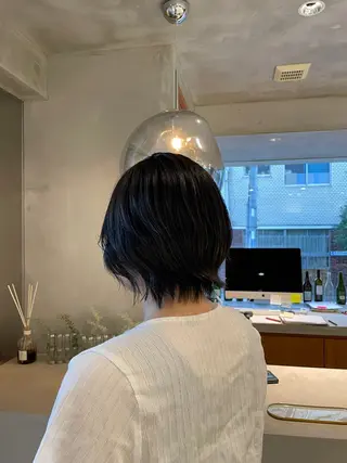 ショート カラー porto まなみのヘアスタイル