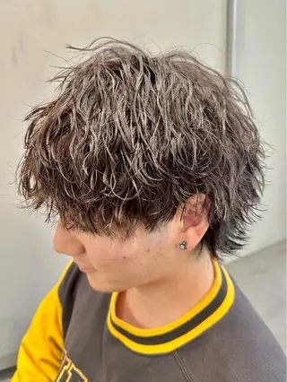 パーマ メンズ 小林建翔/立川パーマ /骨格矯正カットのヘアスタイル