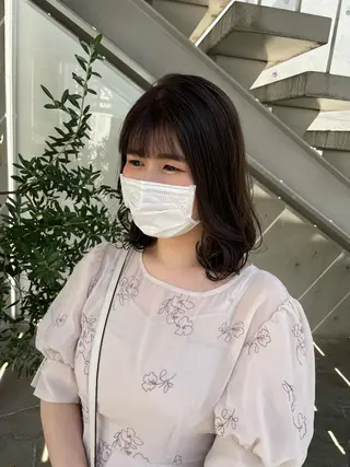 ミディアム カラー 🌿髪質改善🌿艶髪 透明感🌿karenのヘアスタイル