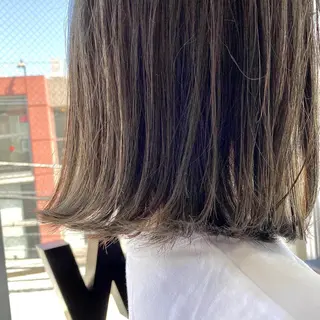 ミディアム カラー ヘアアレンジ tane.所属・【ダメージレス施術】 【透明感】北村 拓也のヘアスタイル