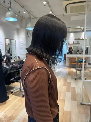 ミディアム カラー 縮毛矯正/カラー ✨️Mariamuのヘアスタイル