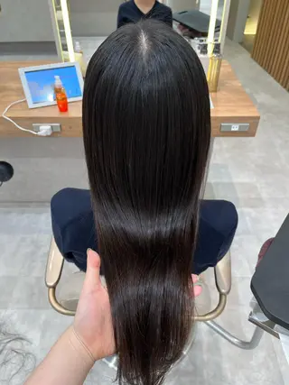 ロング カラー 木野田 萌のヘアスタイル