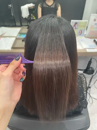 セミロング Nail &Beauty by UNO伊勢原所属・COCO .のヘアスタイル