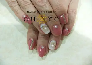 ショート ネイル ネイルサロン Cureのネイルデザイン