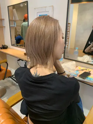 ショート カラー オーナースタイリスト 宗正淳志のヘアスタイル