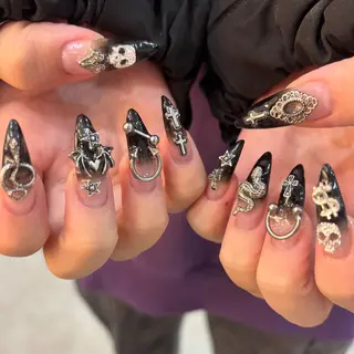 ネイル 栗田 ゆう子のネイルデザイン