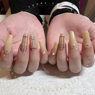 ネイル サメ猫 マーヤのネイルデザイン