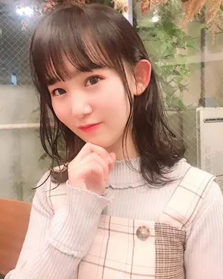 ミディアム シンプル+αな デザインを 松崎陸のヘアスタイル