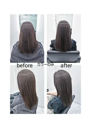 セミロング カラー 🌌髪質改善特化🌌 美髪💎齋藤玲子のヘアスタイル