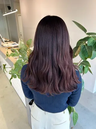 ロング カラー haruki所属・. nozomiのヘアスタイル