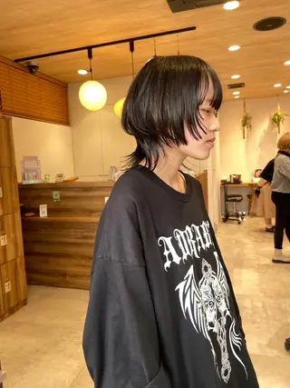 ショート 似合わせ レイヤー須川のヘアスタイル