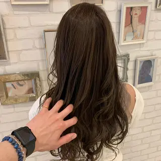 セミロング ému エミュ　hair &spa所属・近藤 みゅうまのヘアスタイル