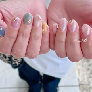 ネイル amulet TOMOMIのネイルデザイン