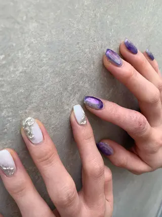 ネイル 【韓国ヘア・ネイル】 HINATA🍒のネイルデザイン