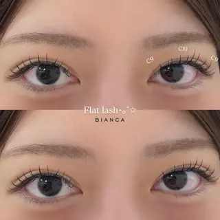 マツエク・マツパ りこ Biancaのマツエク・マツパデザイン