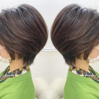 ショート H所属・H (エイチ) 烏丸御池店のヘアスタイル