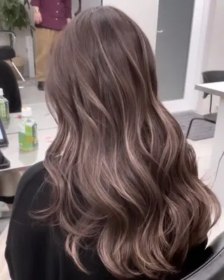 ロング カラー ご予約 宜しくお願いします！のヘアスタイル