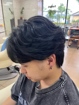 ショート SIKIBU  FUKUYAMA所属・熊谷 拓海のヘアスタイル