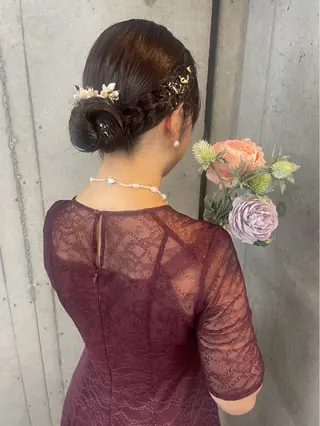 ロング ヘアアレンジ Reve  resort所属・美髪× ヘアセット✨Araiのヘアスタイル