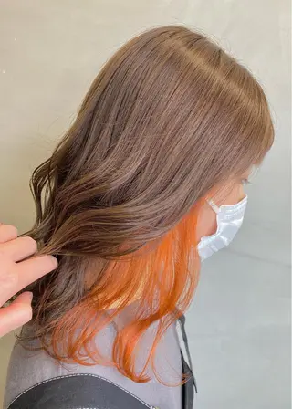 ミディアム カラー ヘアアレンジ 髪質改善Symbols 池袋【シンボルス】所属・💟髪質改善✴︎艶髪 /ヤマザト🦋のその他イメージ