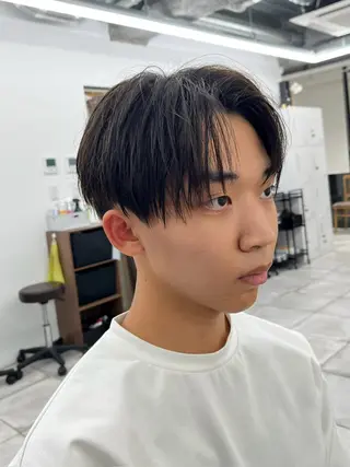 ショート パーマ メンズ 🏆メンズヘア特化 🥇代表りんぺーのヘアスタイル