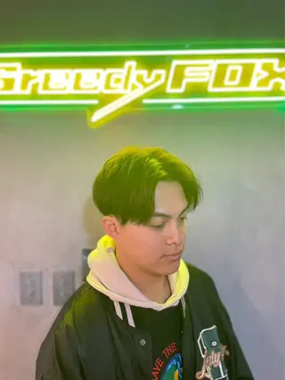 ミディアム dunhill 斉藤 大樹/メンズカットのヘアスタイル