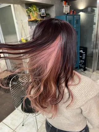 ロング 土田かほ/本日🈳 透明感カラー🍃のヘアスタイル