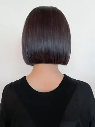 パーマ ミディアム ヘアアレンジ カラー ITbyALBUM 八王子店のヘアスタイル