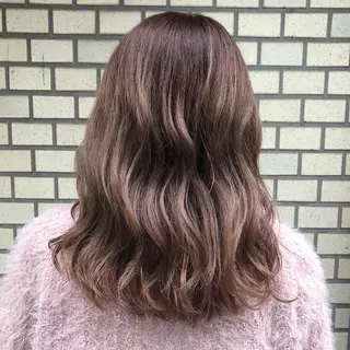セミロング 韓国風スタイル 🍓MIZUKI🍓のヘアスタイル