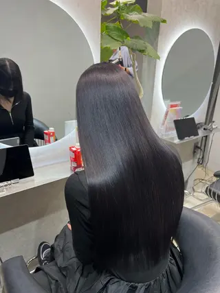 ロング カラー etora 渋谷所属・ワンホンヘア🇨🇳 髪質改善/itaruのヘアスタイル