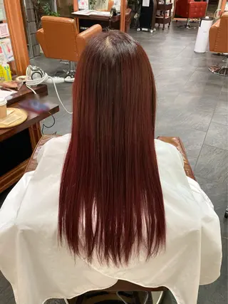 ロング カラー ラミールヘアドレス（駅南店）所属・lamill kokoのヘアスタイル