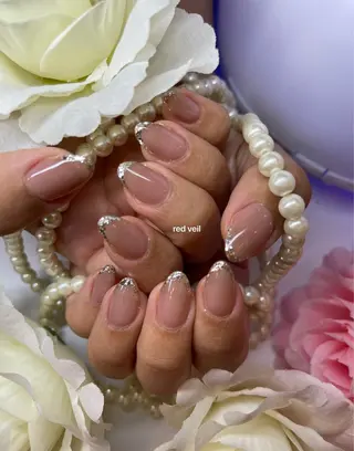 ミディアム ネイル 長さ出し専門 nynaのネイルデザイン