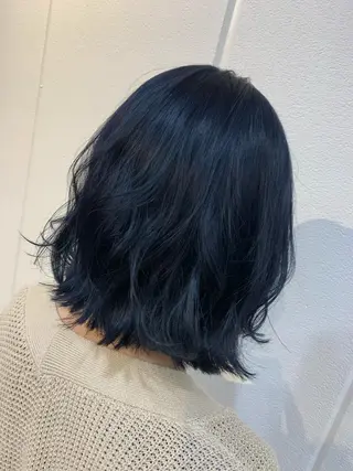 ミディアム カラー Lolonois梅田 /Okazaki:)のヘアスタイル