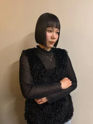 ショート ハイトーン レイヤー🎀meiのヘアスタイル