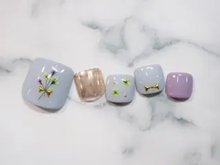 ネイル トップネイリスト Ribbon立川店のネイルデザイン