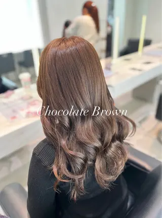 ロング カラー 𝐀𝐲𝐚𝐤𝐚 /艶髪/ストレートのヘアスタイル